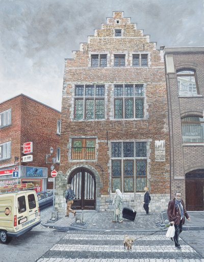 Pieter Brueghels House in Brussels, 1996 by Huw S. Parsons
