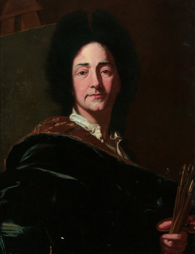Portrait of the Artist by Hyacinthe Francois Rigaud