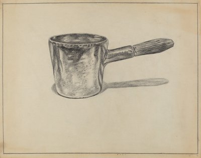 Pewter Dipper by Hyman Pearlman