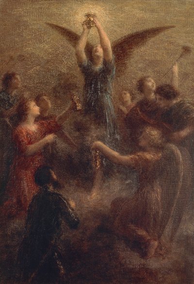 Holy Grail by Ignace Henri Jean Fantin Latour