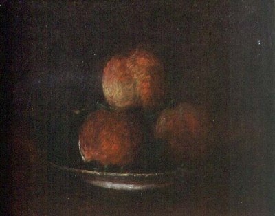Three Peaches by Ignace Henri Jean Fantin Latour