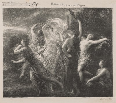 Ballet du Troyons, 1893 by Ignace Henri Jean Fantin Latour