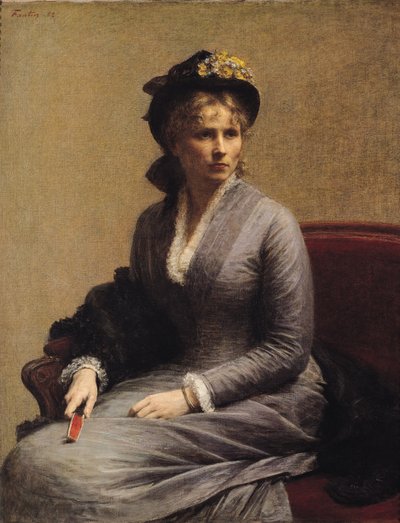 Charlotte Dubourg (1850-1921) 1882 by Ignace Henri Jean Fantin Latour