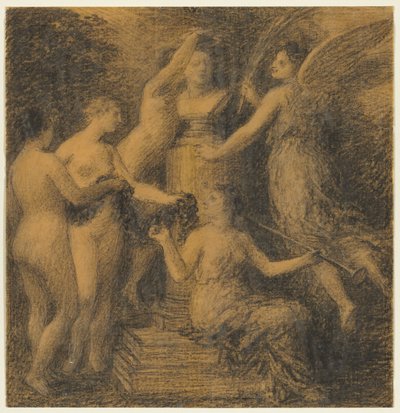 Homage to Rossini by Ignace Henri Jean Fantin Latour