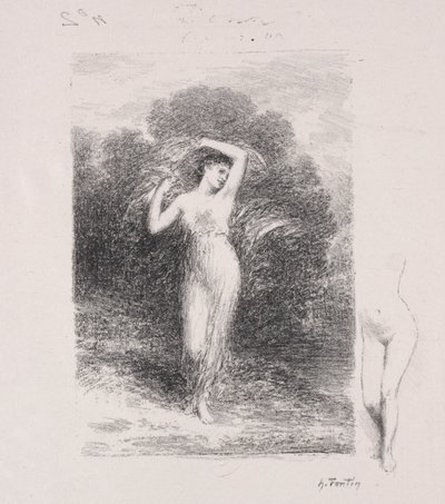 The Young Sick Girl by Ignace Henri Jean Fantin Latour