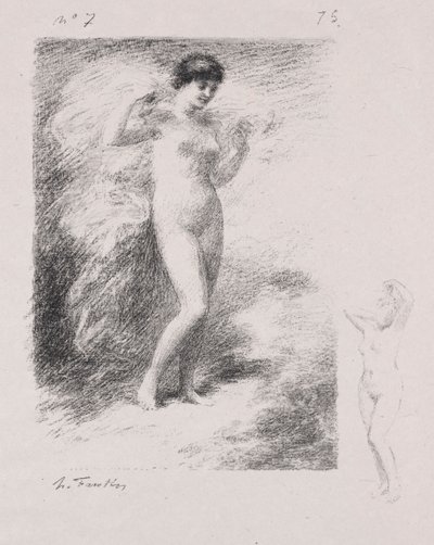 Néère by Ignace Henri Jean Fantin Latour