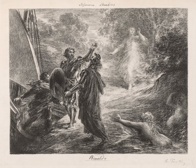 Rinaldo by Ignace Henri Jean Fantin Latour