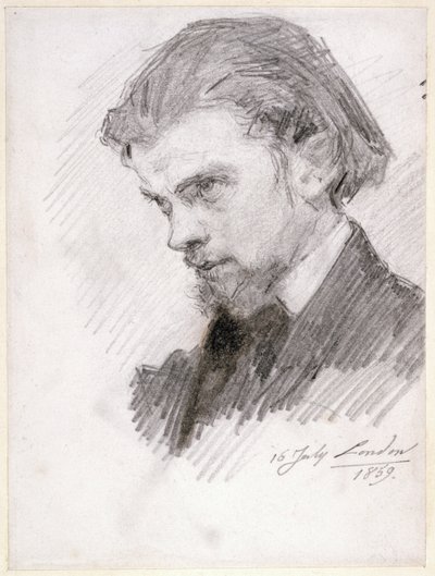 Self Portrait, 1859 by Ignace Henri Jean Fantin Latour