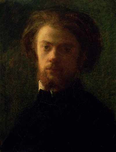Self Portrait by Ignace Henri Jean Fantin Latour
