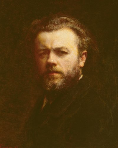 Self Portrait, 1883 by Ignace Henri Jean Fantin Latour