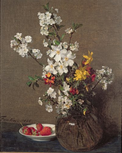 Spring Bouquet, 1865 by Ignace Henri Jean Fantin Latour