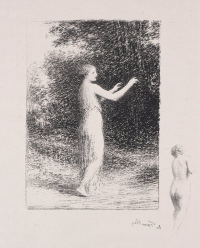 The Beggar by Ignace Henri Jean Fantin Latour