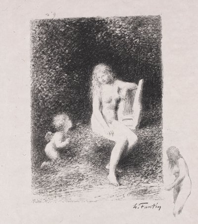 XXI by Ignace Henri Jean Fantin Latour