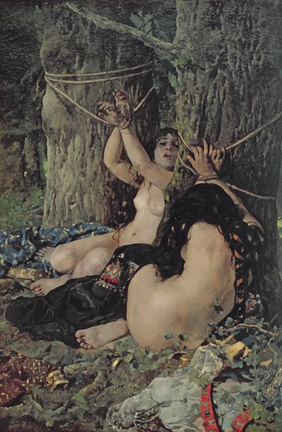 The Daughters of El Cid by Ignacio Pinazo Camarlech