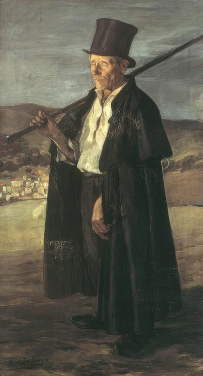 The Dwarf Don Pedro by Ignacio Zuloaga y Zabaleta