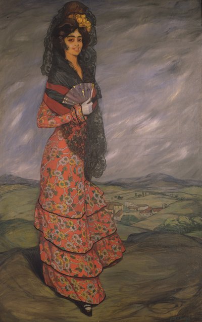Lola the Gypsy by Ignacio Zuloaga y Zabaleta