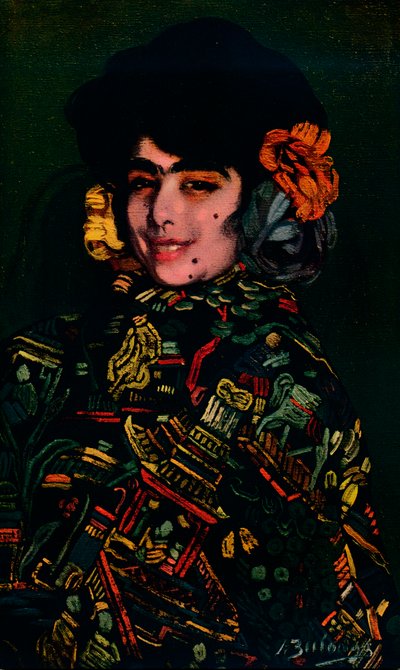 Spanish Girl by Ignacio Zuloaga y Zabaleta
