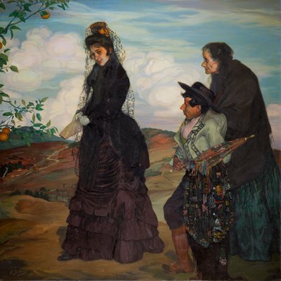 The Gypsy (La gitana) by Ignacio Zuloaga y Zabaleta