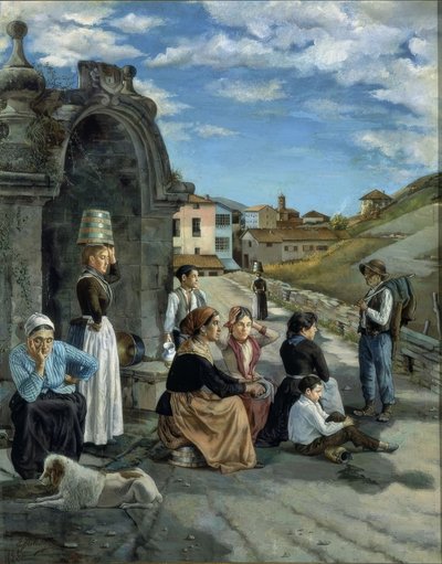 The Spring of Eibar by Ignacio Zuloaga y Zabaleta
