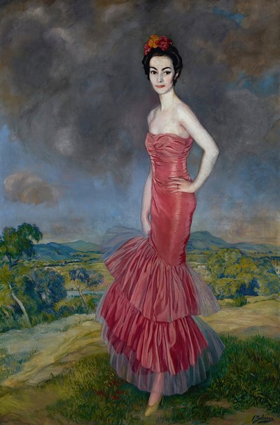 The Lady of Garay by Ignacio Zuloaga y Zabaleto
