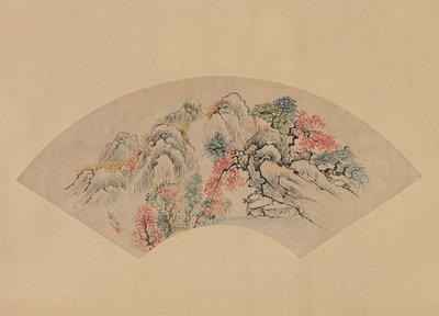 Autumnal Landscape by Ike no Gyokuran