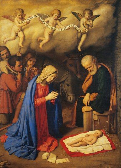 Adoration of the Shepherds by Il (1609 85) Sassoferrato