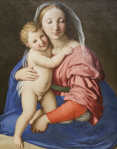 Madonna and Child by Il (1609 85) Sassoferrato