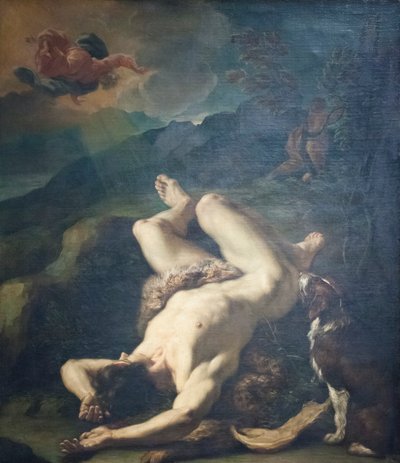 Death of Abel by Il (1639 1709) Baciccio