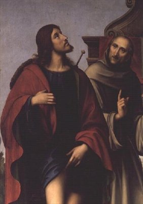 St. Roch (detail) by Il Francia