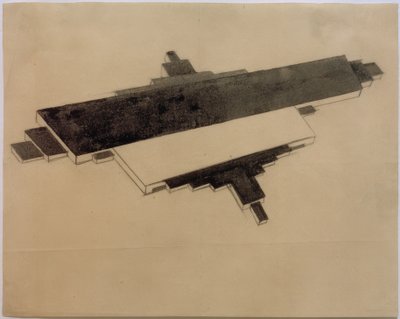 Project of an Architecton by Ilja Grigorewitsch Tschaschnik