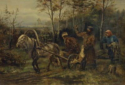 Wood Stealer by Illarion Mikhailovich Pryanishnikov