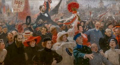 October 17, 1905 by Ilya Efimovich Repin