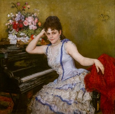 Sophie Menter by Ilya Efimovich Repin