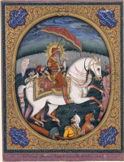 Maharaja Ranjit Singh by Imam Bakhsh Lahori