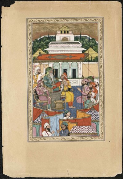 Maharaja Ranjit Singh by Imam Bakhsh Lahori