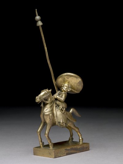An Indian Lancer, Vizagapatam c.1795 by Indian School