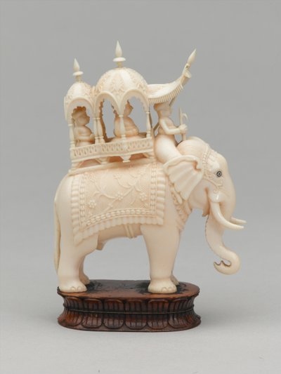 Black King, Chess Piece, India, Circa 1820 by Indian School