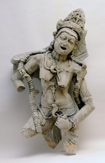 Chamunda, Hinglajgarh culture, 1000 AD by Indian School