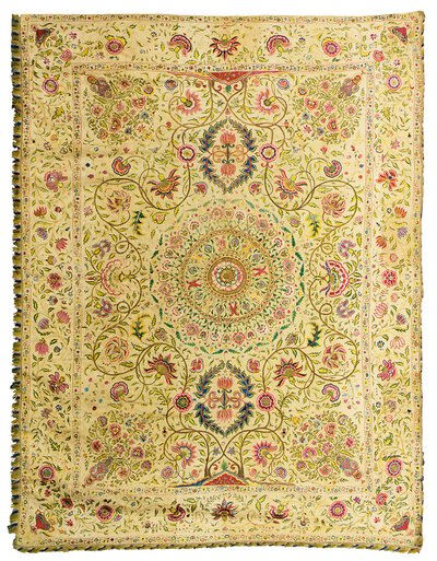 Coverlet, Mughal by Indian School
