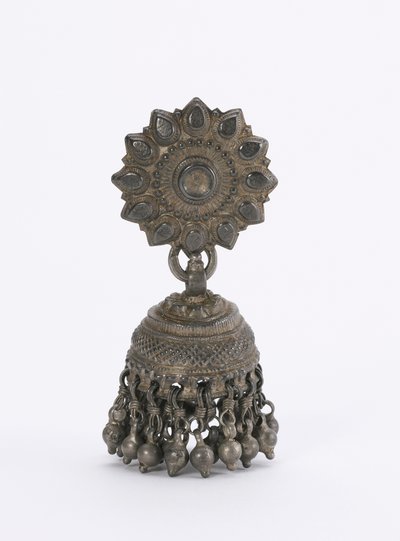 Earring (jhumka) by Indian School