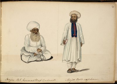 Haji Ayub Gumasta of Dadasett; his nephew by Indian School