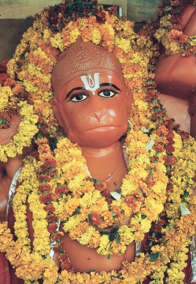 Hanuman, the Monkey God by Indian School
