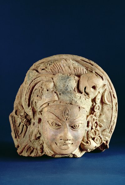 Head of Ardhanarisvara by Indian School