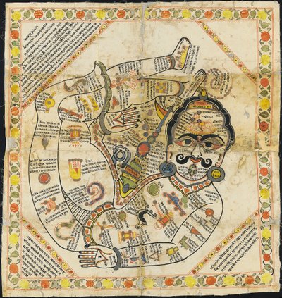 Jain Tantric Painting, Rajasthan by Indian School