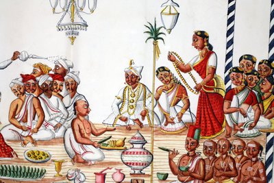 Marriage ceremony by Indian School