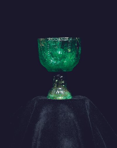 Mughal wine cup, period of Jahangir, 1605-27 by Indian School