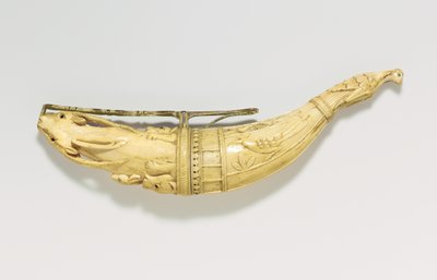 Powder horn by Indian School