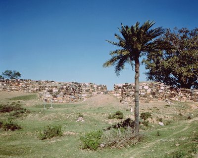 The Cyclopean Wall, 5th century BC by Indian School