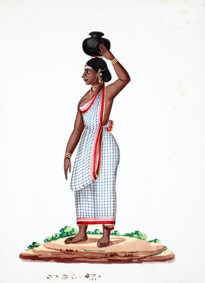 Water Carrier by Indian School