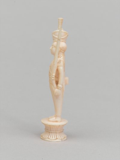 White Pawn, Chess Piece, India, 1820 circa by Indian School